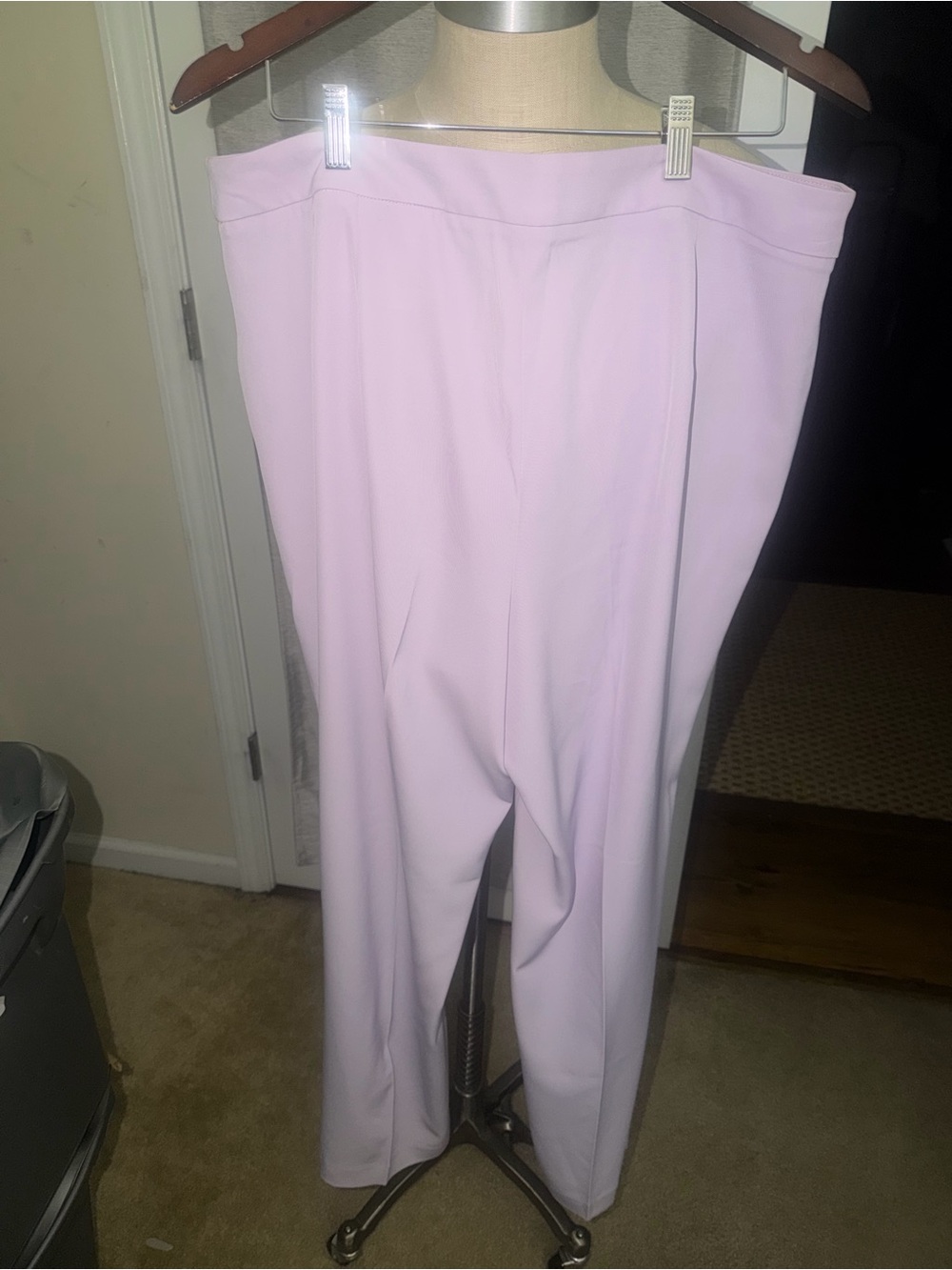 H&M LADIES Lavender Dress Slacks SZ 16 (127)